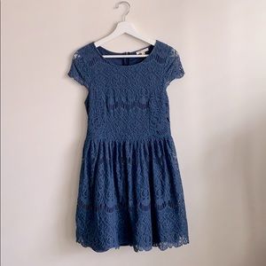 Miami Blue Lace Dress